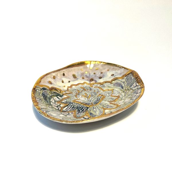 Jewellery plate "Pearl Lotus" - Image 6