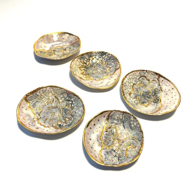 Jewellery plate "Pearl Lotus" - Image 8