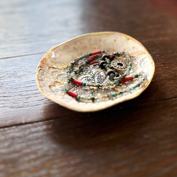 Jewellery plate "Pearl Lotus" - Image 10