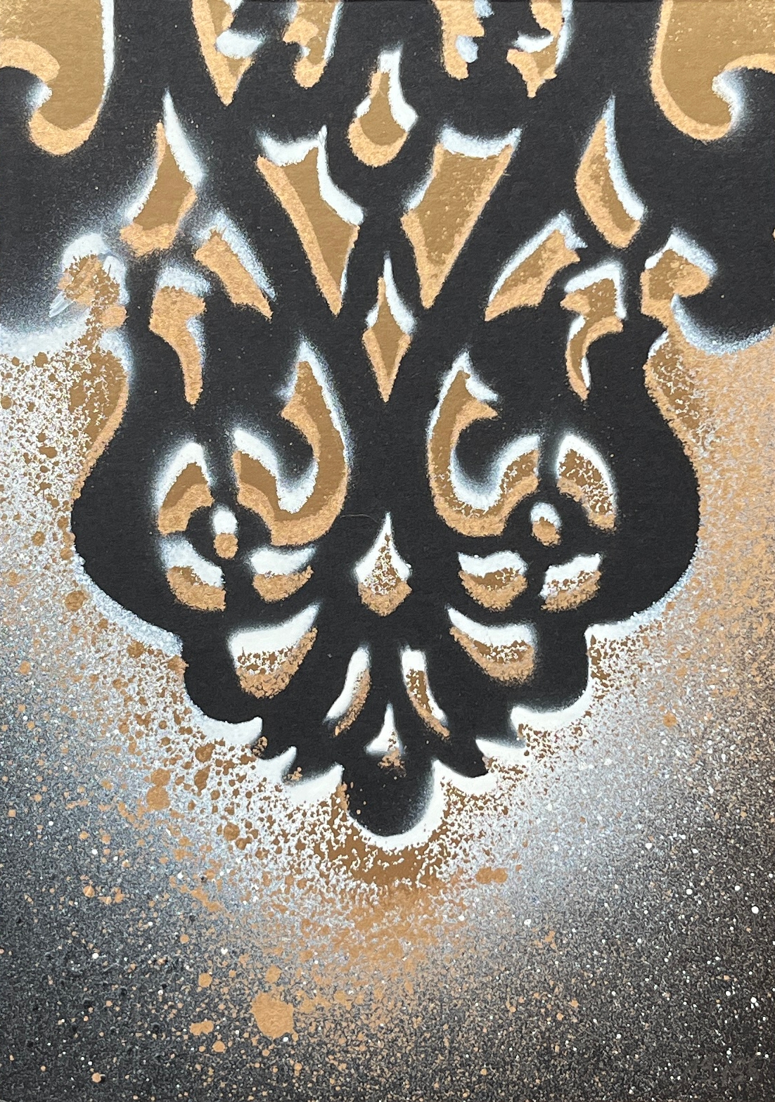 "Brussels 1" | stencil print