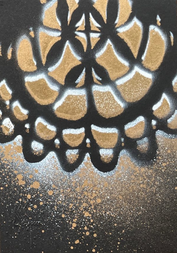 "Brussels 3" | stencil print